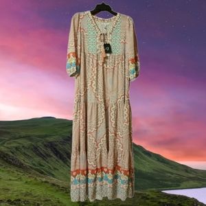 NWT Cezele Maxi Dress, small